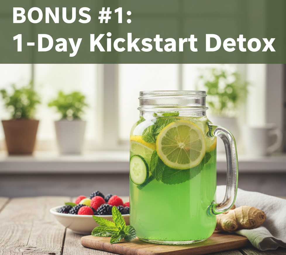 BONUS #1: 1-Day Kickstart Detox